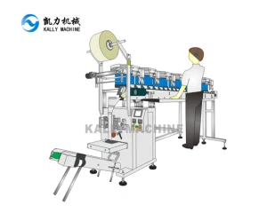 Semi-automatische telverpakkingsmachine